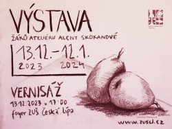Vernisáž výstavy výtvarného ateliéru Aleny Skokanové